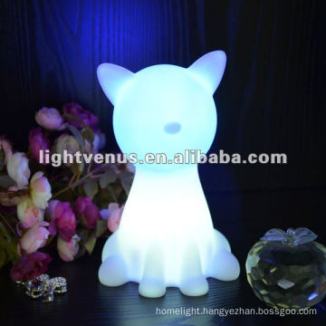 New&Hot Cat-shaped Color Changing LED Desk Night Light